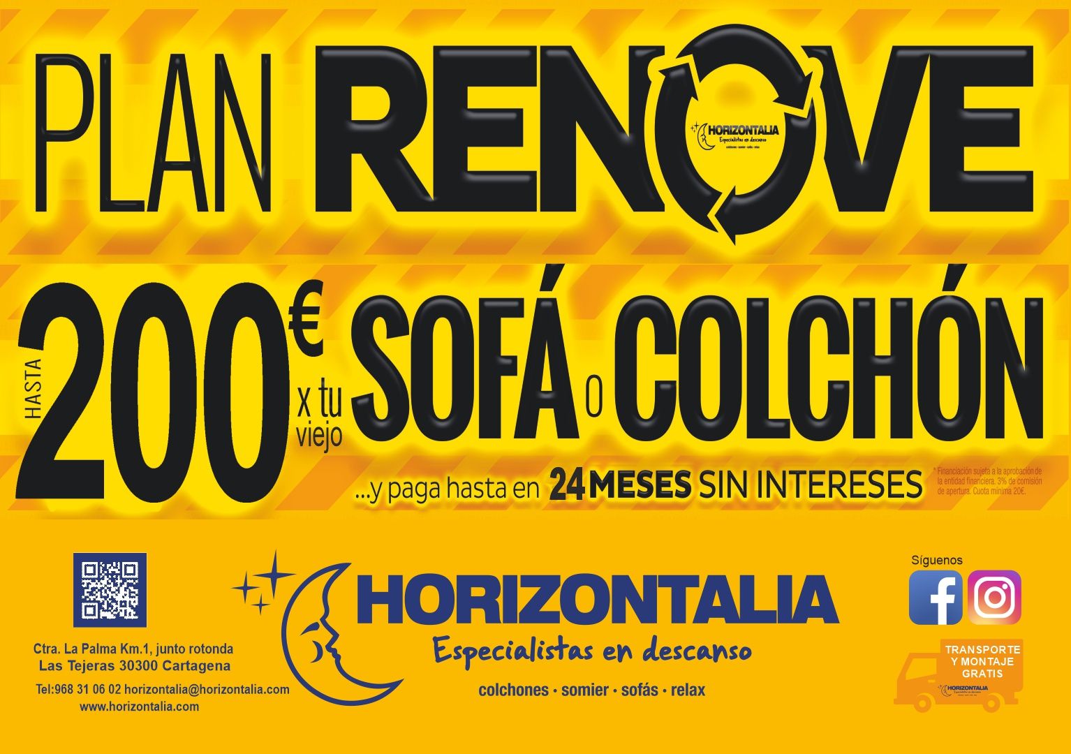 COLCHONES EN CARTAGENA RENOVE HORIZONTALIA 2026
