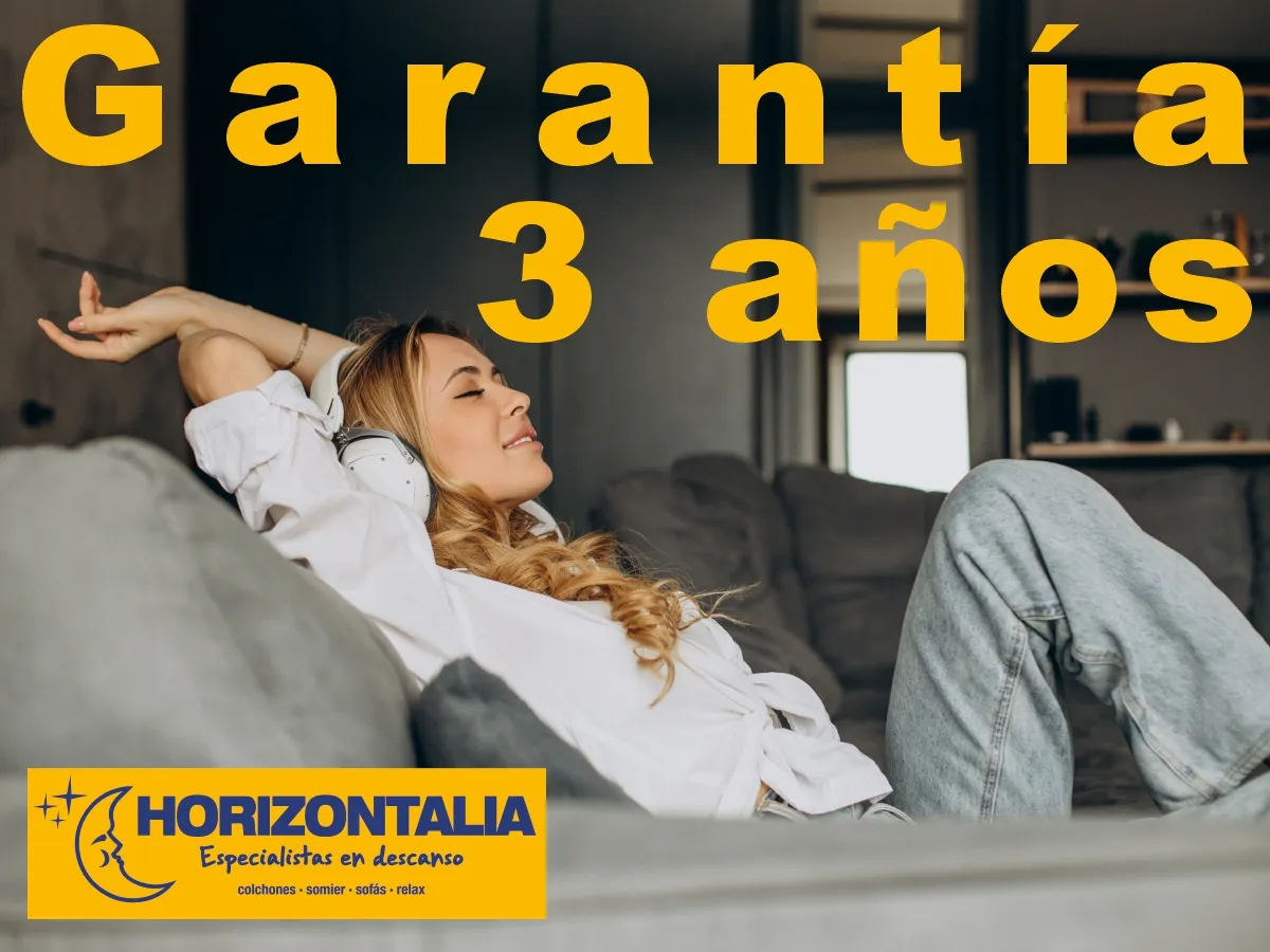 Garantía tres años en Horizontalia